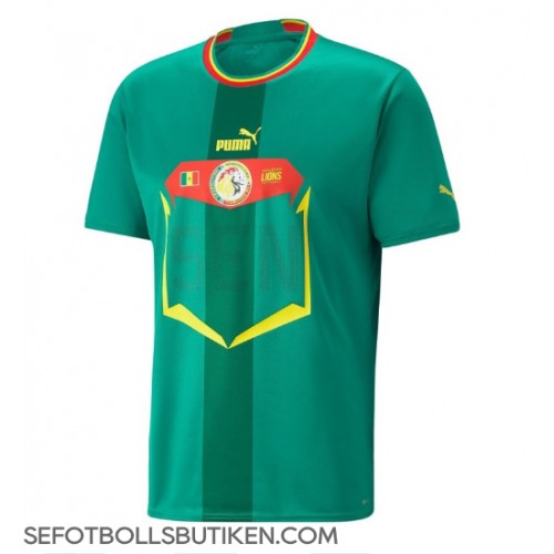 Senegal Replika Borta matchkläder VM 2022 Korta ärmar